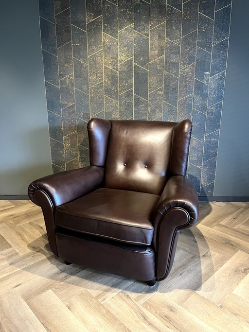 Fauteuil à oreilles de la marque légendaire Pander