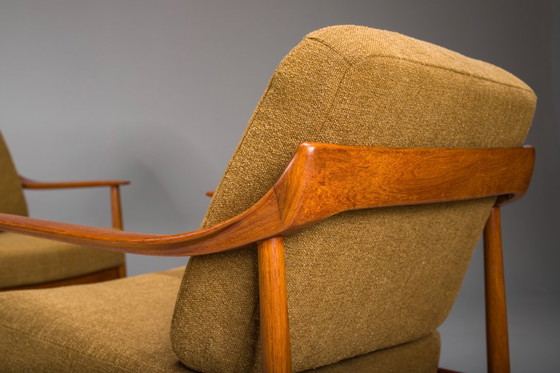 Image 1 of Mid-Century Lounge Chairs and 3-Seater Sofa by Walter Knoll Antimott, 1960s, Set of 3