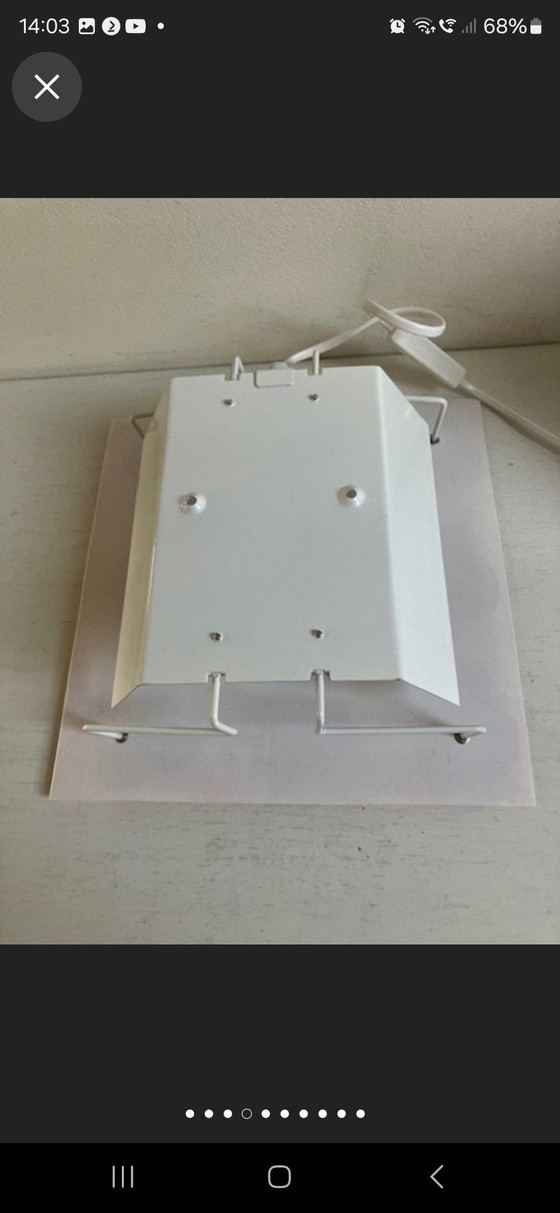 Image 1 of Lampada da parete IKEA Marion 1995 Pannelli intercambiabili