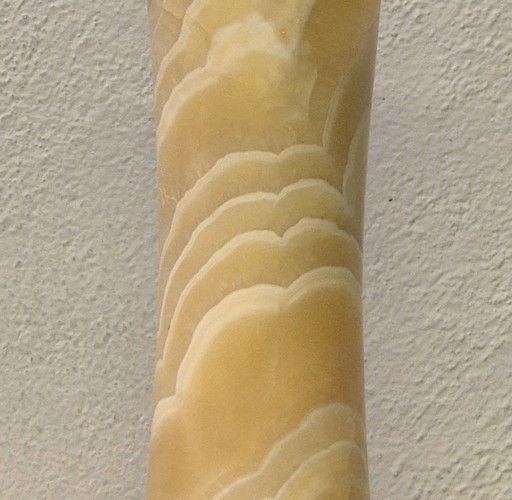 Pied de lampe en onyx