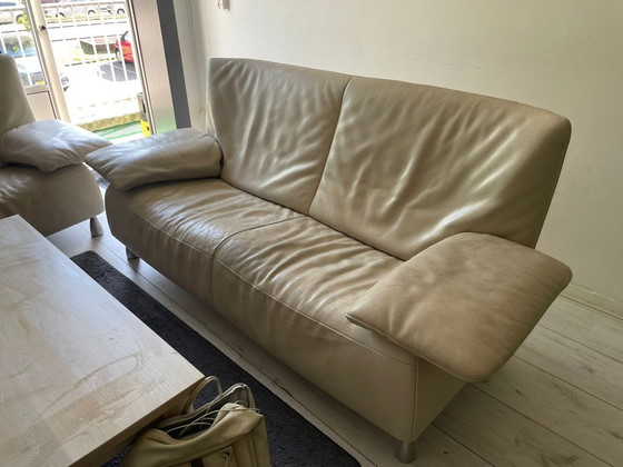 Image 1 of Jori Linea JR 8700 | Set di divani in pelle di lusso (2,5 e 3 posti) | Nuovo prezzo € 11.000