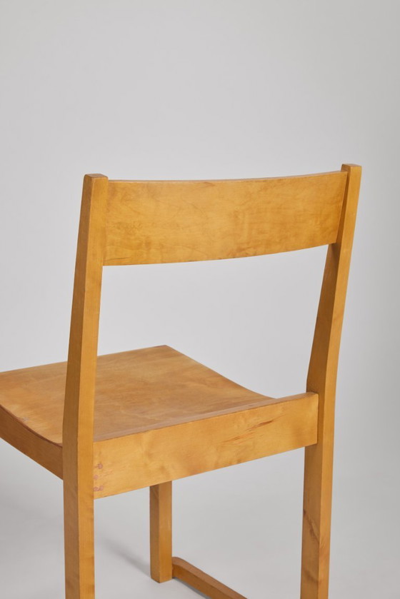 Image 1 of 6er Set Sven Markelius Orchesterstuhl, 1930er Jahre Schweden