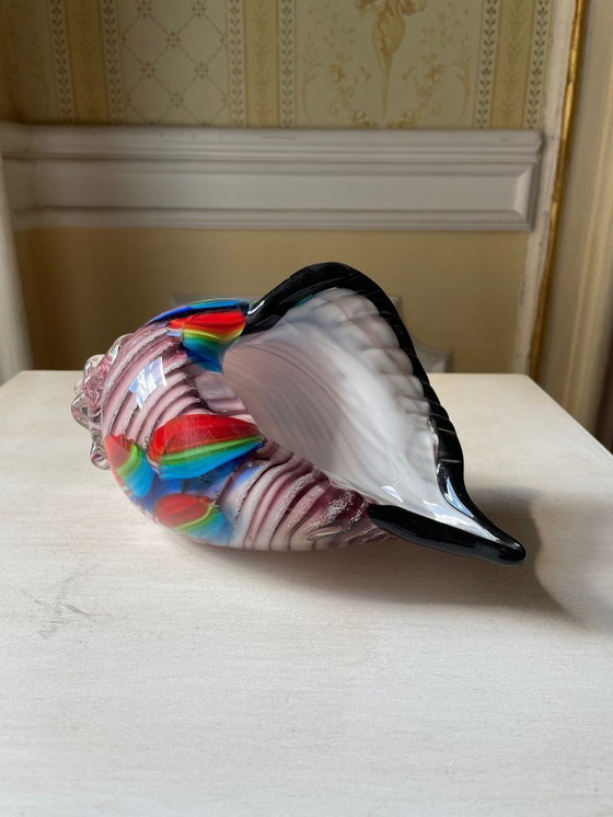 Image 1 of Handcrafted Murano glass shell