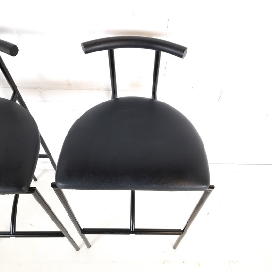 Image 1 of 2x vintage bar stool Tokyo Rodney Kinsman Bieffeplast