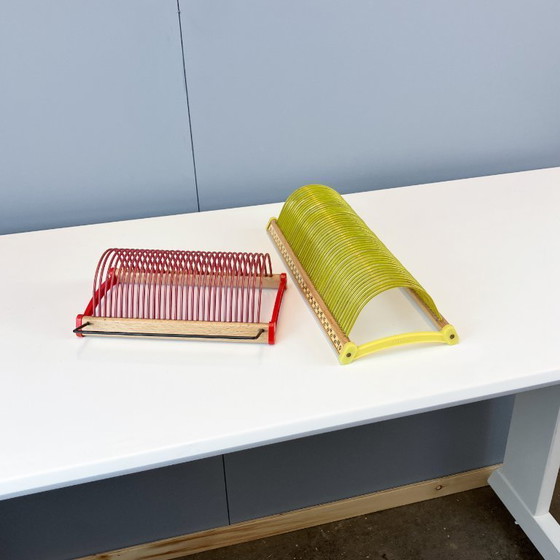 Image 1 of Porta dischi vintage Plattofix degli anni '30 e '50, anni '70