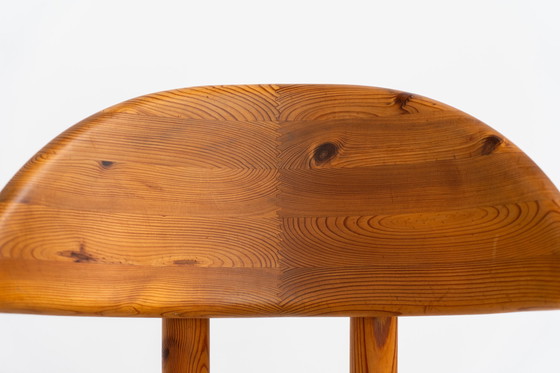 Image 1 of Satz von 4 Stühlen aus Kiefernholz von Vamdrup Stolefabrik (Dänemark, 1970er Jahre).