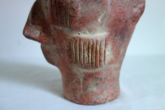 Image 1 of Ancient Mayan head sculpture of King Pakal