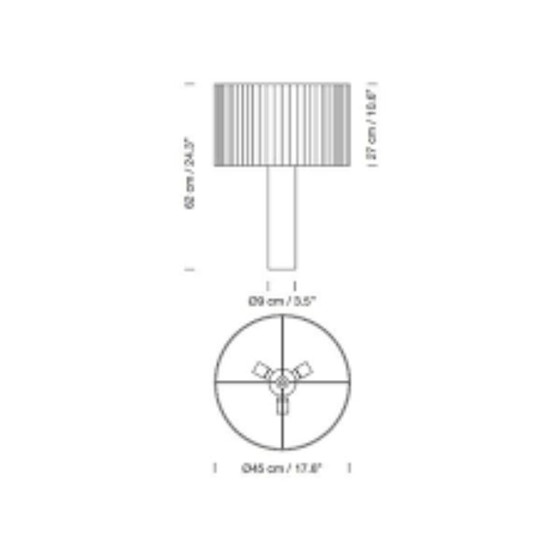 Image 1 of MORAGAS SAPELI lamp / SANTA & COLE