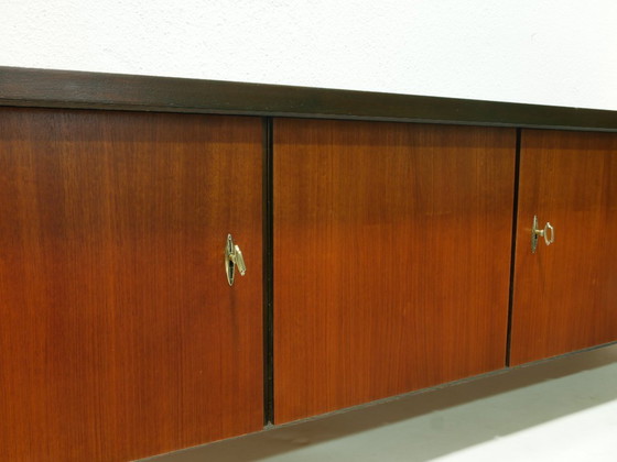 Image 1 of Vintage 210 cm lowboard from the 1960s, Mid Century sideboard, TV board