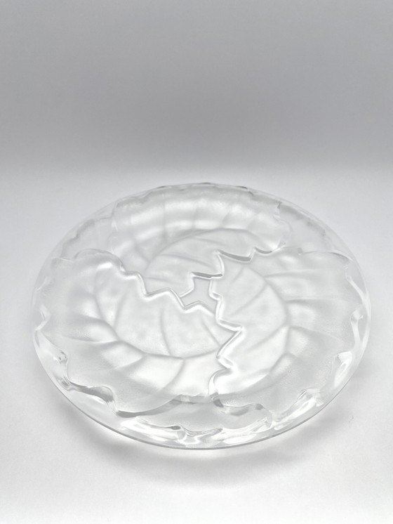Image 1 of Antico piatto da pranzo "Chene" di Lalique
