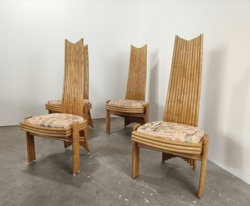 Sillas de los años 70 diseñadas por Elinor y John McGuire.