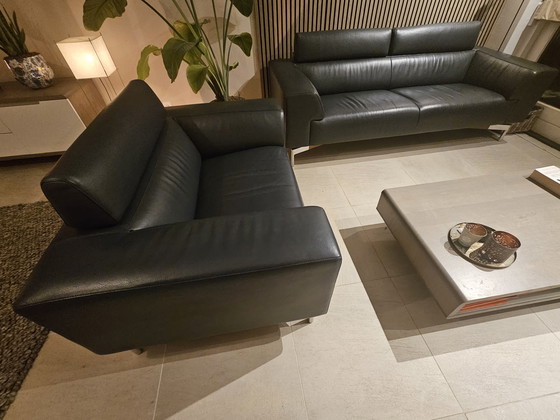 Image 1 of Magnifique canapé deux places Leolux Howlo - NEUF 4000 €.