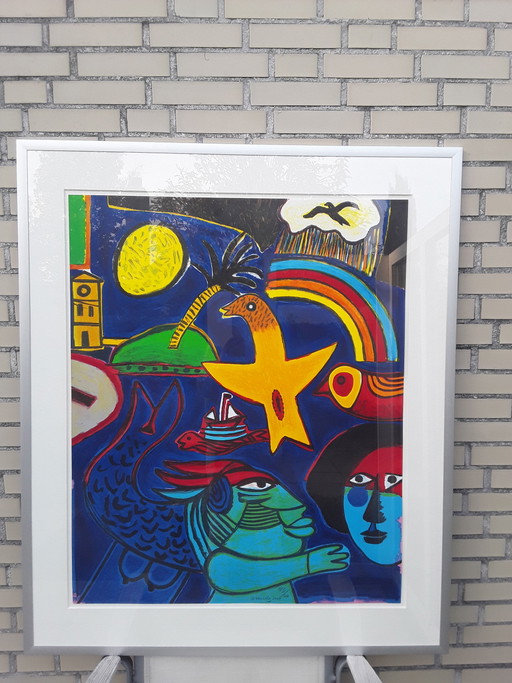 Corneille large screen print