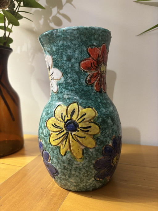 Ceramic vase, Italy 1970
