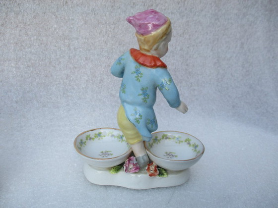 Image 1 of Juego de salero y pimentero de finales del siglo XIX, fabricado por Greiner & Sohne para Rauenstein.