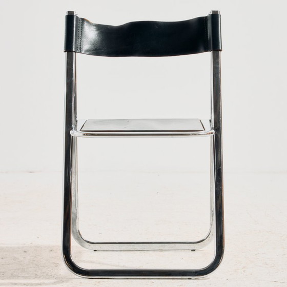MK11936 Tamara klapstoel van Arrben Italië – Arrben Italy, Klapstoelen, Leather, Metal (photo 6 of 18)