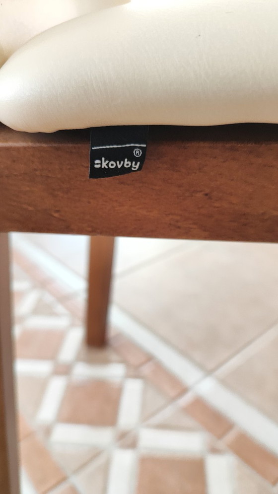 Juego de 6 sillas de comedor Skovby SM51 – Wood, Skai (photo 2 of 10)