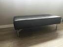 Poufs Leolux en cuir de veau