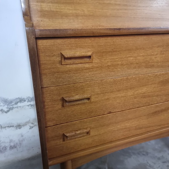 Image 1 of Vintage Secretaire cabinet from the 1960s by Creafort, Netherlands- mid century