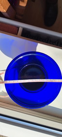Blaues (dänisches) Glas