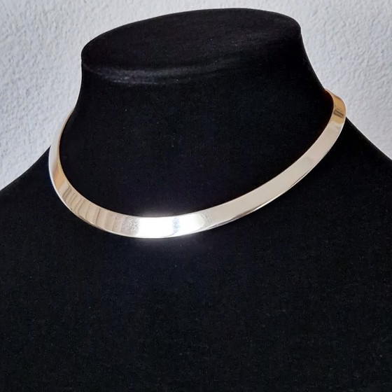 Image 1 of N.E. De - Anillo de plata para mejilla/cuello - años 60