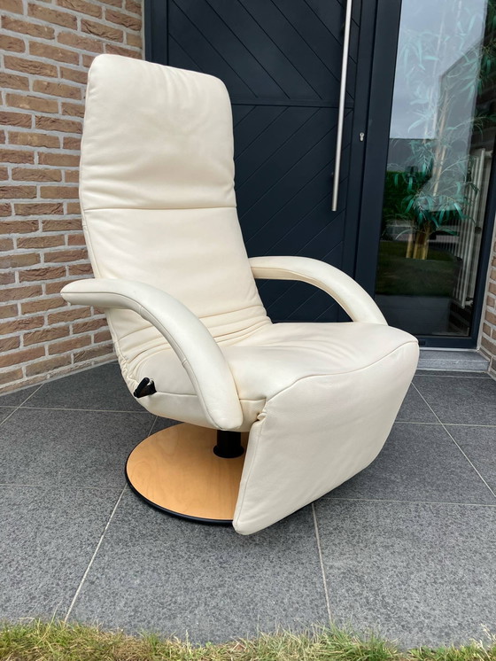 Image 1 of Jori Yoga Relax Medi Mono-Move, Beige, Roomwit Leder