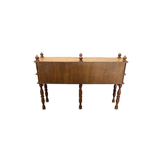 Oude Franse Wandmeubeltje Met Laden, 1e Helft 1900 – Wandkast, Wood (photo 6 of 6)