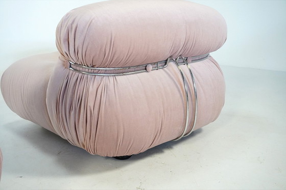 Image 1 of Paire de chaises longues "Soriana" d'Afra et Tobia Scarpa pour Cassina, Italie, années 1970