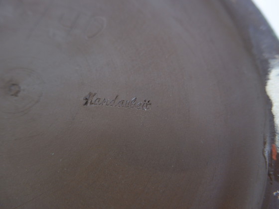 Image 1 of Große handgefertigte Vase, 1970er Jahre