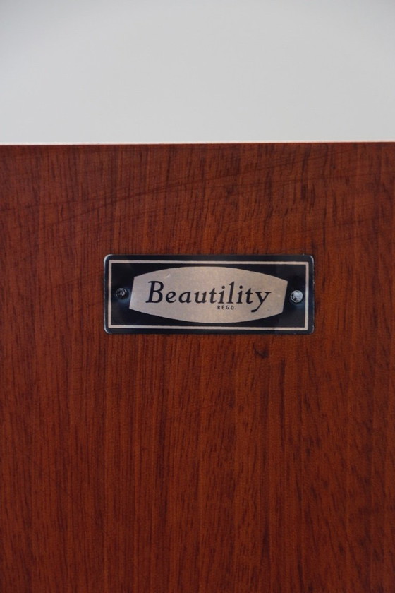 Image 1 of Vintage Teak Sideboard by Beautility | 1960s Design, Restored