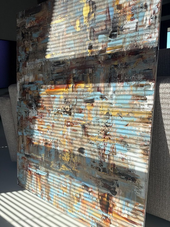 Image 1 of Artwork 120x90cm incl. floating frame