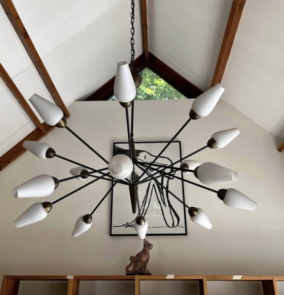 Image 1 of Lampe suspendu Spoutnik 1950