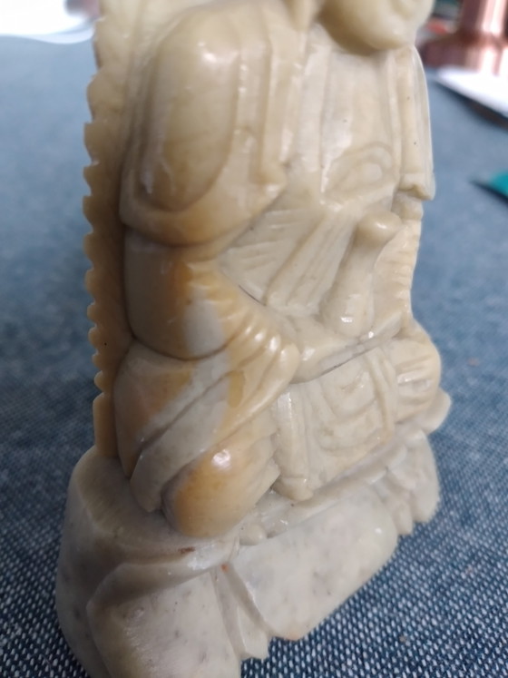 Image 1 of Inda, statuetta in pietra, realizzata a mano.