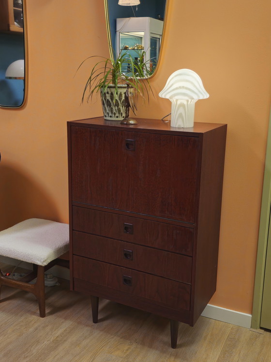 Image 1 of Cassettiera vintage, mobile bar, mobile bar con specchio