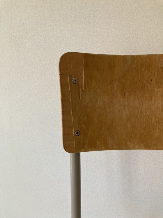 Chaise Gispen – Chaises de salle à manger, Wood, Metal (photo 4 of 5)