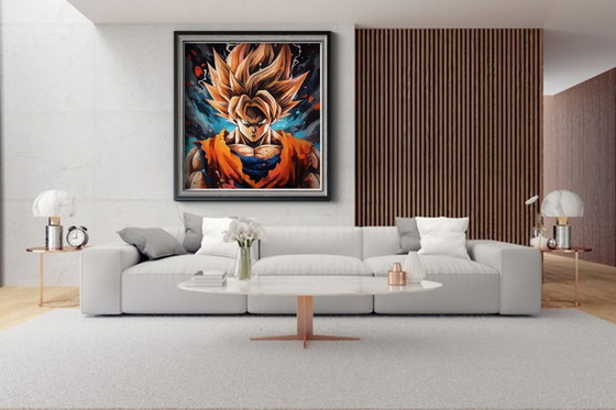 Image 1 of Alberto RICARDO - Dragon Ball 2 - Toile d'artiste