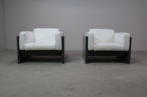 Satz Sessel "Arnolfo" für Simon International, Italien 1971