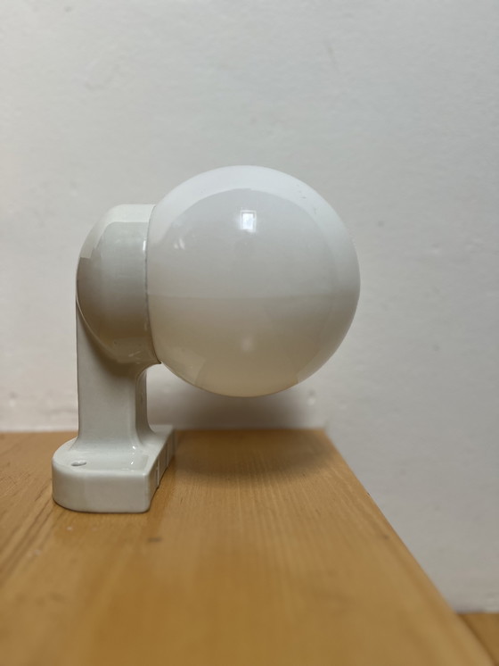 Image 1 of Lámpara de porcelana Bauhaus original de Siemens