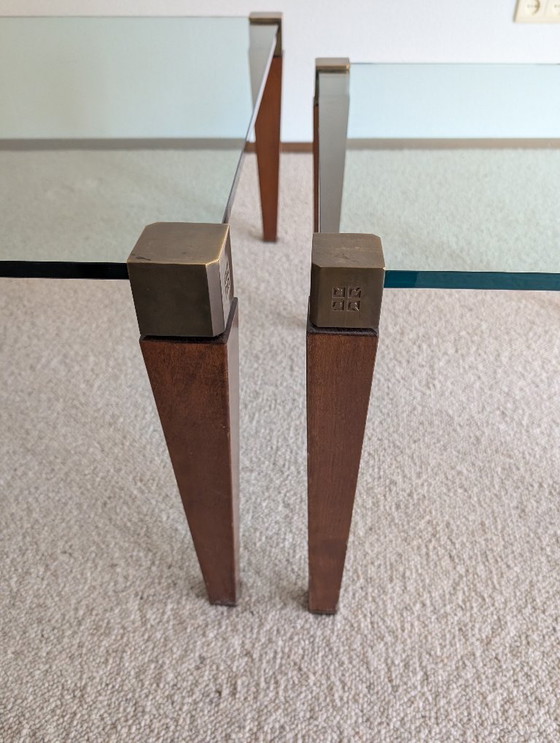 Image 1 of Table basse en verre Ghyczy T56 (grande, n° 3 d'un ensemble de 3)