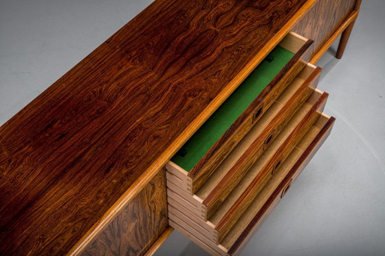Image 1 of Hw Klein for Bramin Palisander Rosewood Sideboard, 1960s - Excellent Original