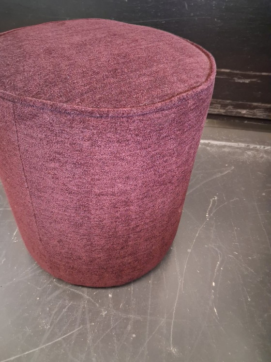 Image 1 of Burgundy Stool