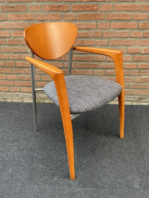 6 x Memphis Stijl Stoelen