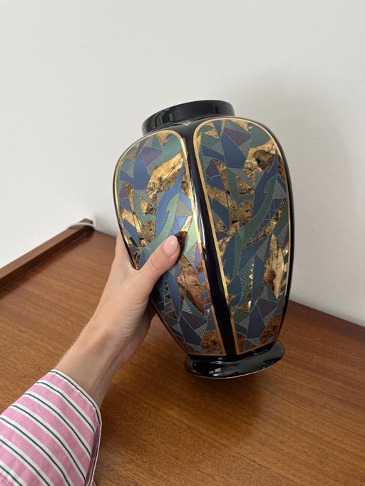 Italiaanse art deco vaas