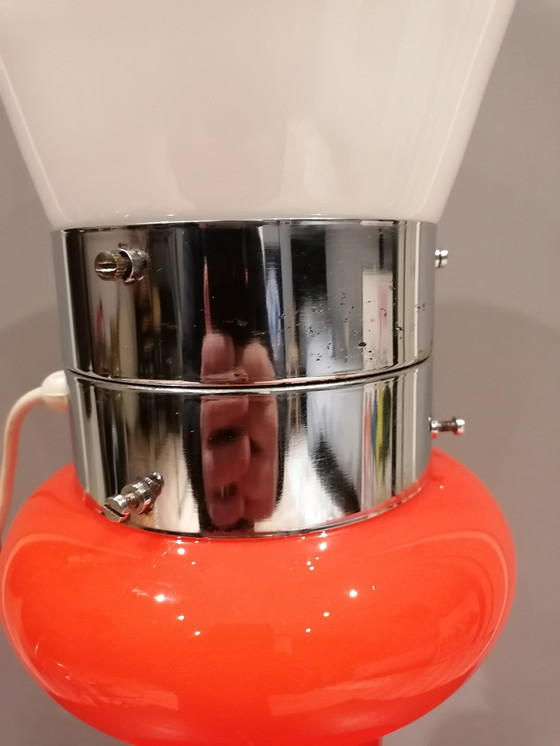 Image 1 of Lampe de table massive en verre Birillo