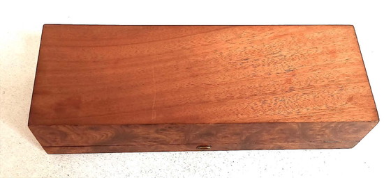 1930s glove box with closure – Decorative Objects, Textile, Wood (photo 11 of 17)