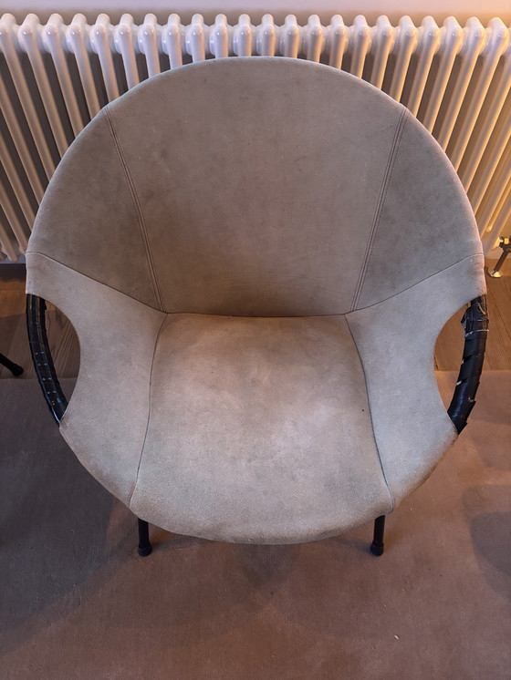 Image 1 of 2x Vintage Balloon Chairs - Lusch Erzeugnis - 1960's