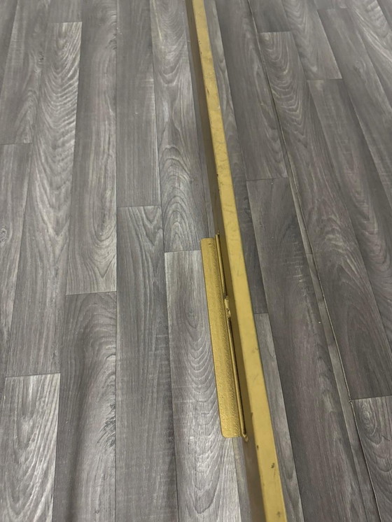 Image 1 of Bruno Zevi International Double Bed Brass 1970's Regency