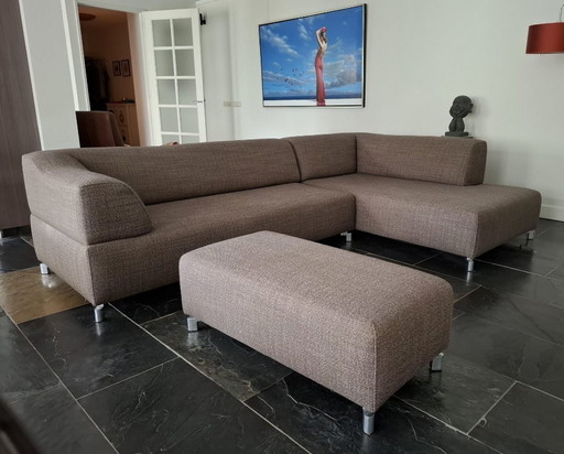 Faya Lobi - Ecksofa + Pouf - Leolux
