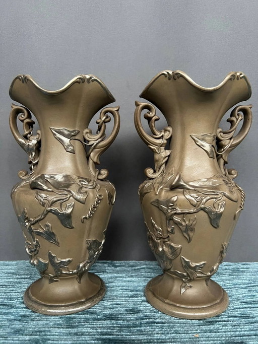 Pair of vases. – vazen (photo 2 of 6)