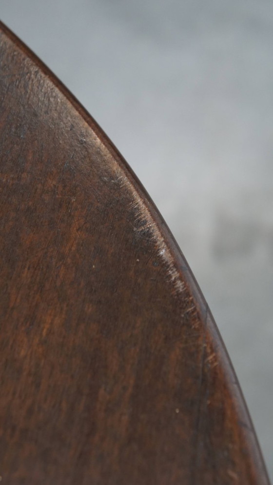 Image 1 of Antiker englischer Vogelkäfig mit drehbaren Beinen und kippbarer Tischplatte aus dem 18.